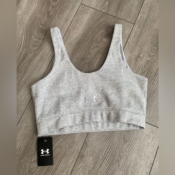 Under Armour playback ESS fleece crop tank - Picture 4 of 8